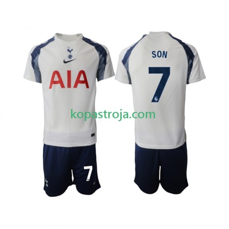 Billiga Fotbollströjor Tottenham Hotspur Son Heung-Min 7 Barn Hemma tröja 2025/26 Kortärmad